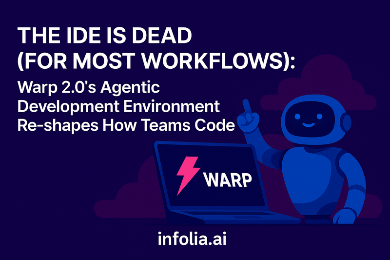Warp 2.0 Kills the IDE—At Least for Agent-Based Workflows