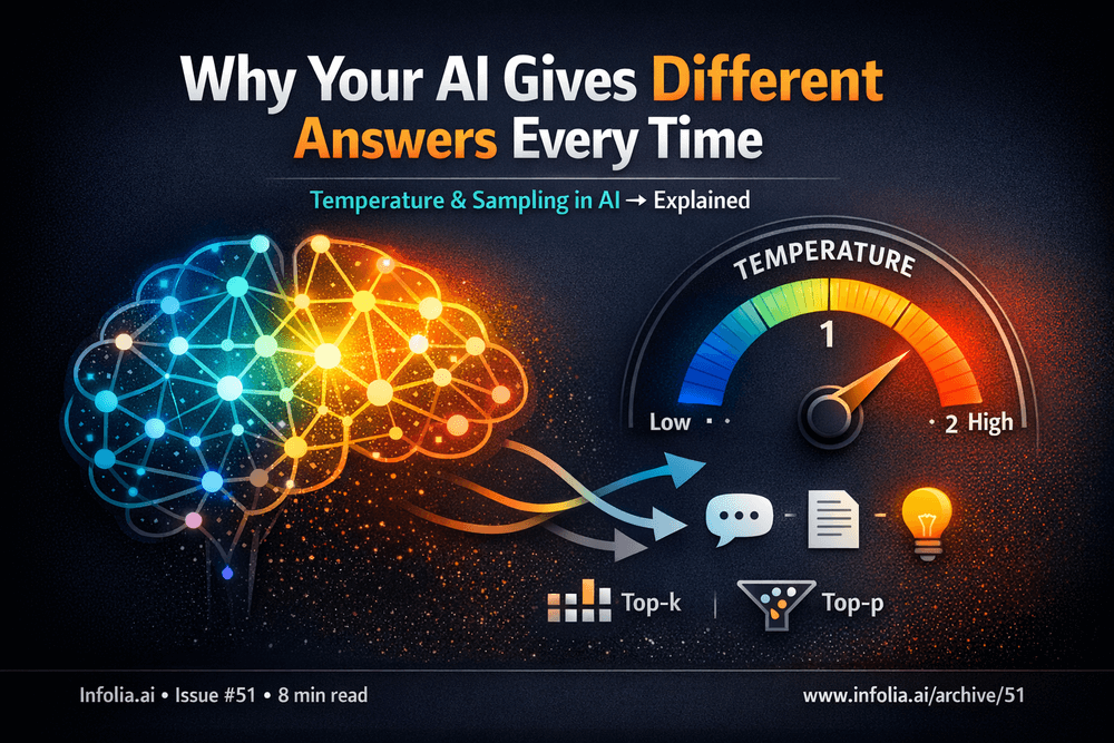 Temperature & Sampling: Why Your AI Gives Different Answers Every Time